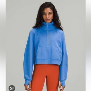 Lululemon Scuba Oversized Funnel-Neck Half Zip